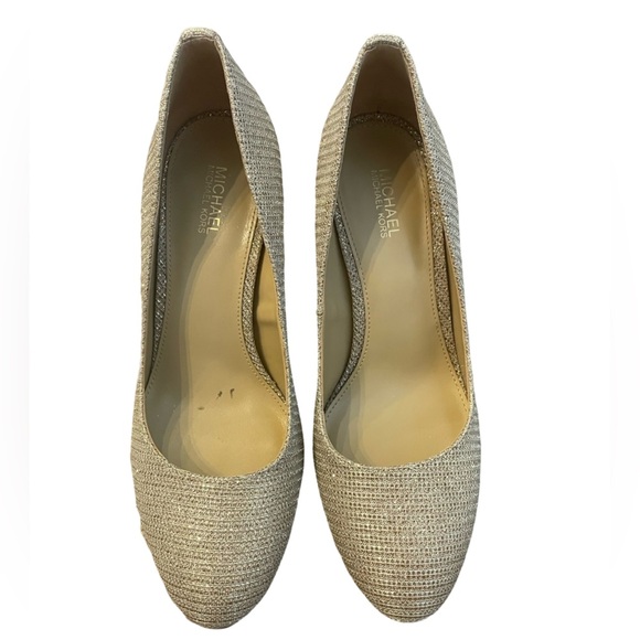 Michael Kors metallic heels 7 - Picture 2 of 5